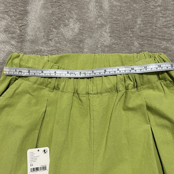 Rare Free People Remi Trousers Celery Green XS - Picture 12 of 13